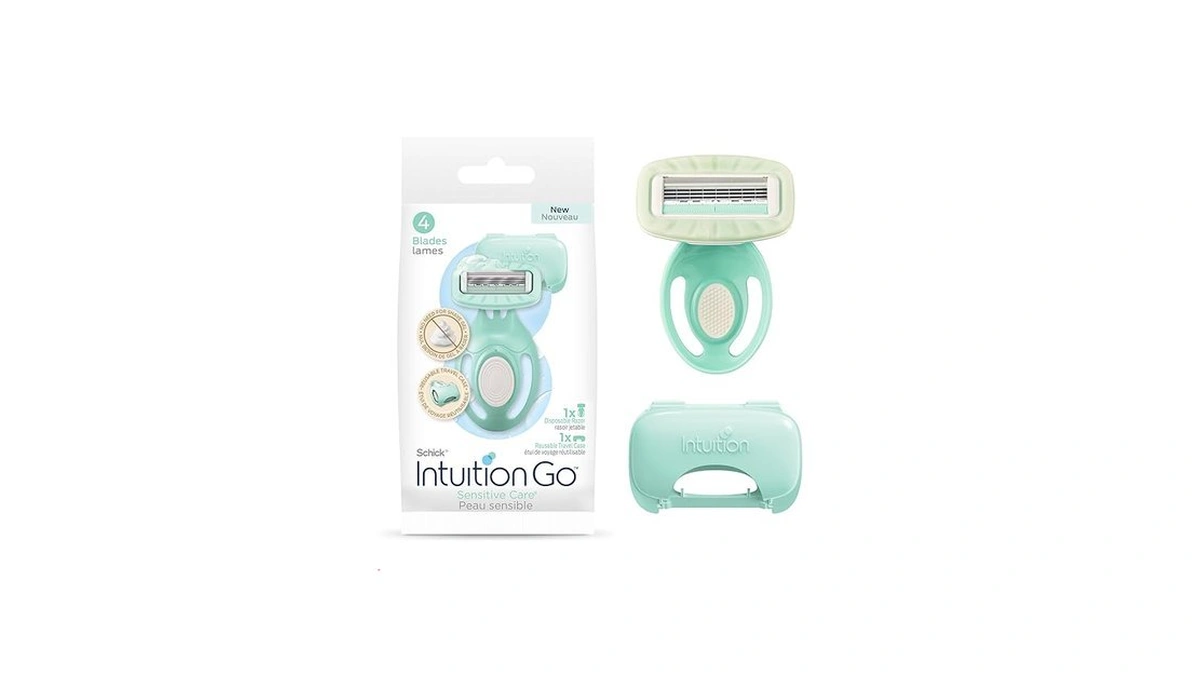 Schick Intuition Go Disposable Razor For Sensitive Skin, 1ct, Razors