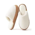 Parlovable Women's Memory Foam House Slippers, Warm Polar Fleece Lined,