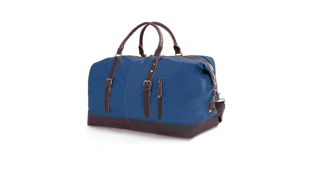 Weekender Travel Bag For Men & Women, Large Overnight Duffle