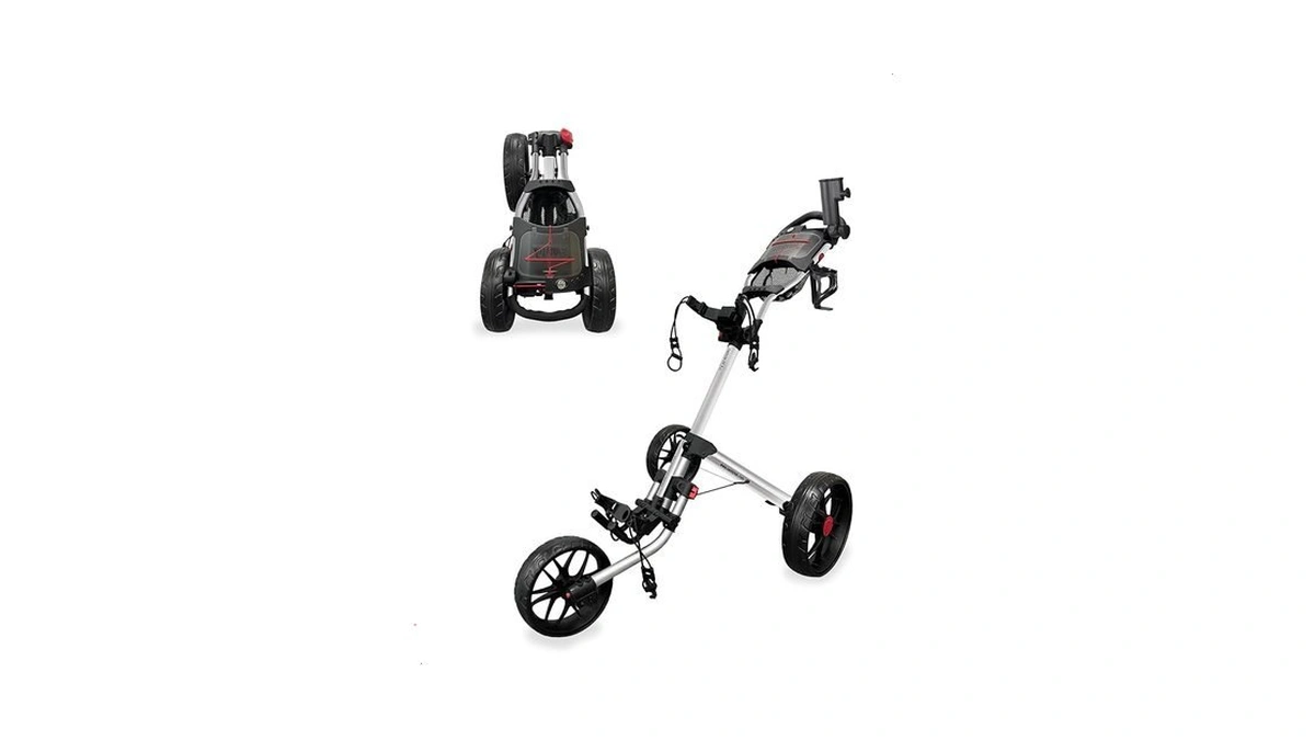 Caddytek Caddylite 15.3 V2 Golf Push Cart - Lightweight Foldable