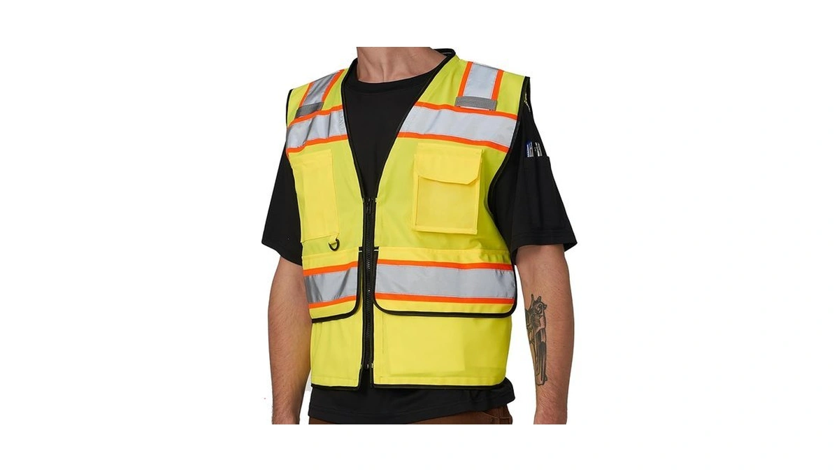 A-safety High Vis Reflective Safety Vests For Men Women Xl