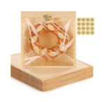 120 Pack Cookie Bags With Seal, 7.1x7.5 Inch Self Sealing