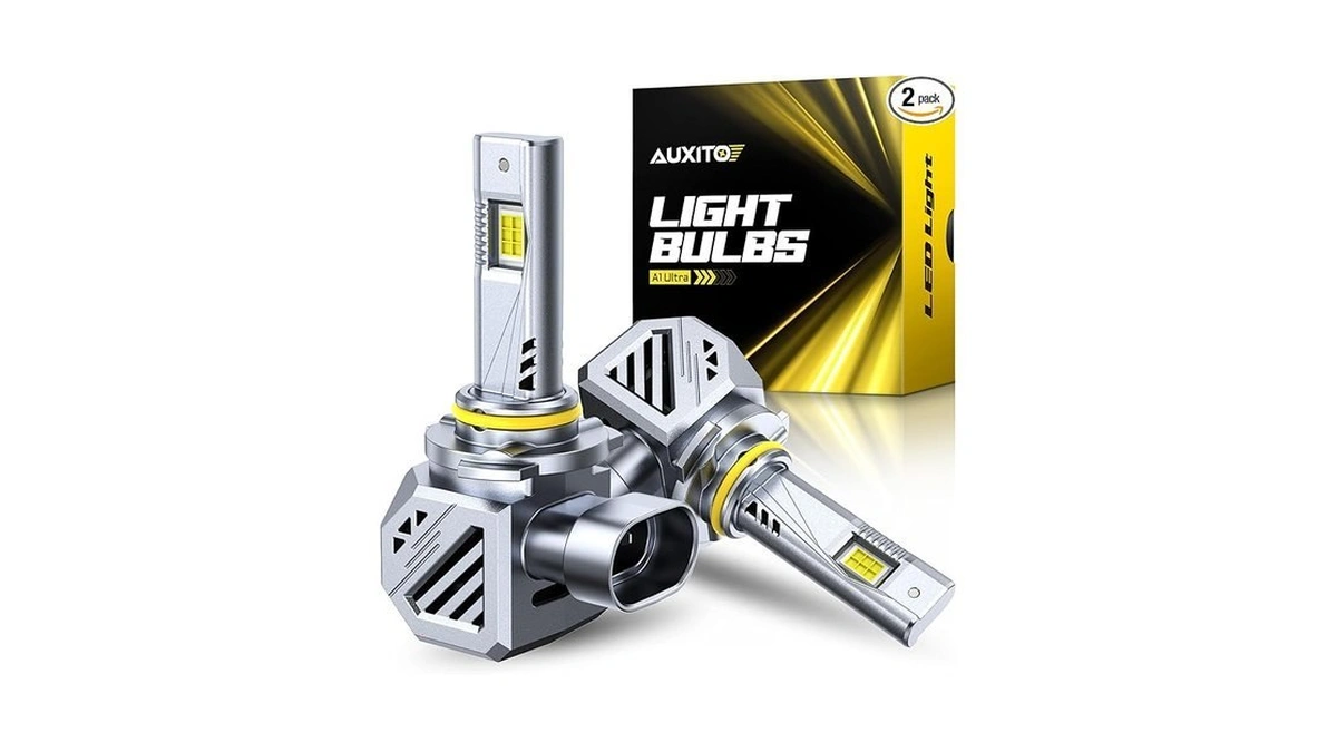 Auxito 9005 Bulbs, 48000lm Hb3 Led Super Bright, 1000% Light
