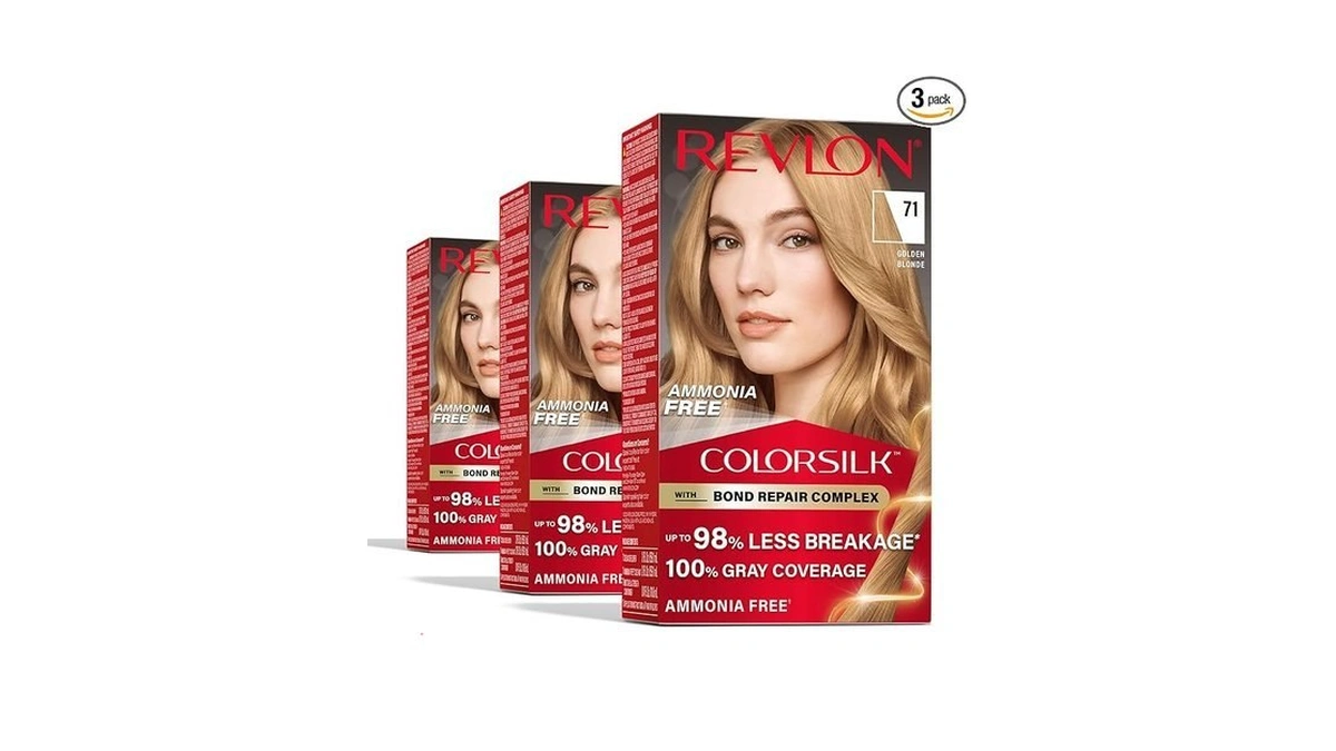 Revlon Colorsilk With Bond Repair Complex, Blonde Permanent Hair Color,