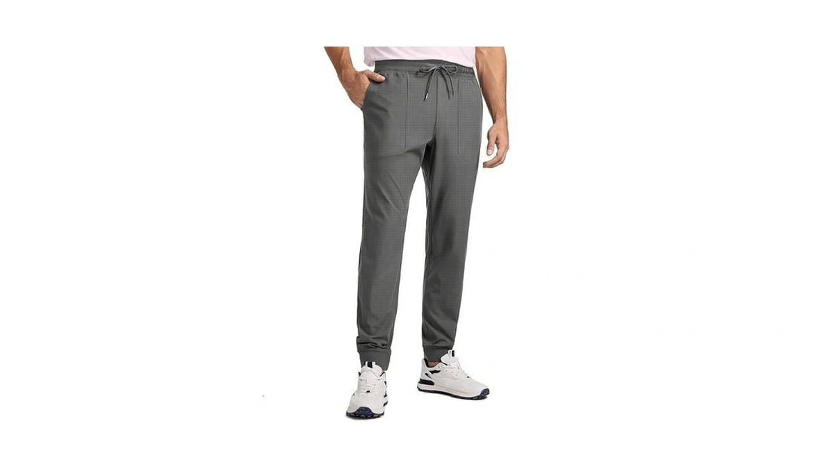 Auxo Men's Casual Joggers Pants With Pockets Breathable Track Pants