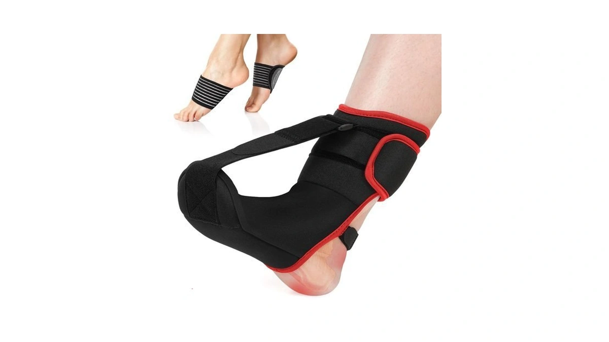 Plantar Fasciitis Night Splint Sock: Soft Plantar Fasciitis Brace With