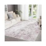 Syalife 9x12 Washable Area Rug, Ultra Soft Non-slip, Low Pile,