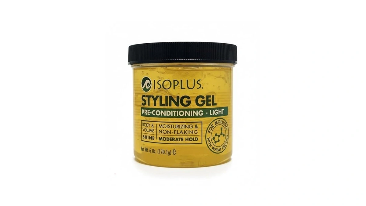 Isoplus Hair Gel Style Lt Bonus, 6 Oz