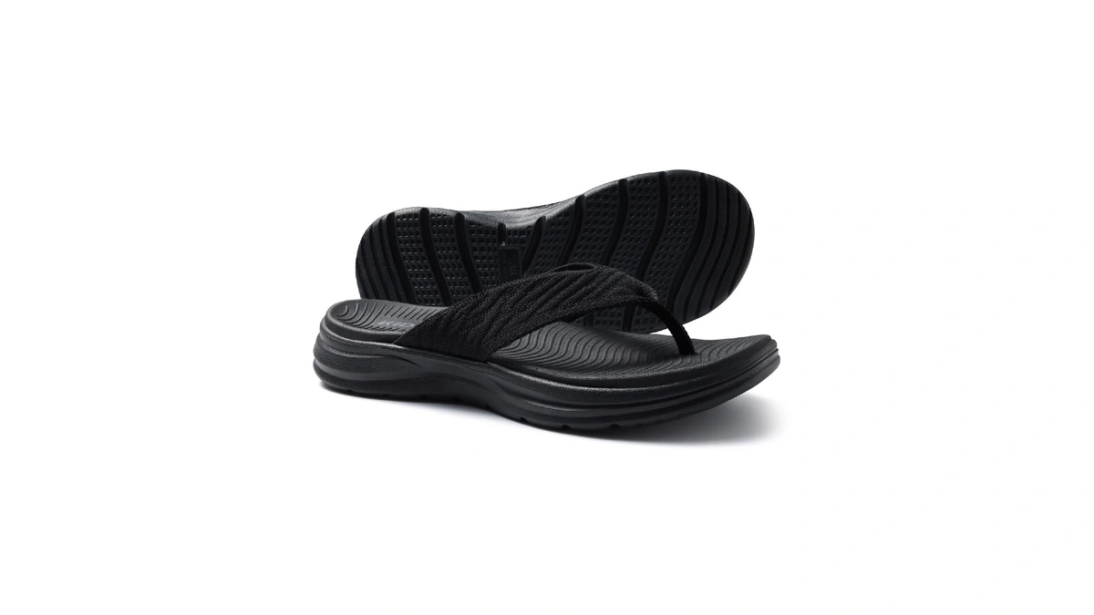 Kidmi Women's Arch Support Flip Flops With Soft Cushion Comfortable