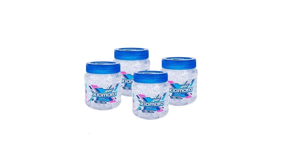 Xiomara Professional Hair Styling Gel With Vera Long-lasting Hold, Clear,