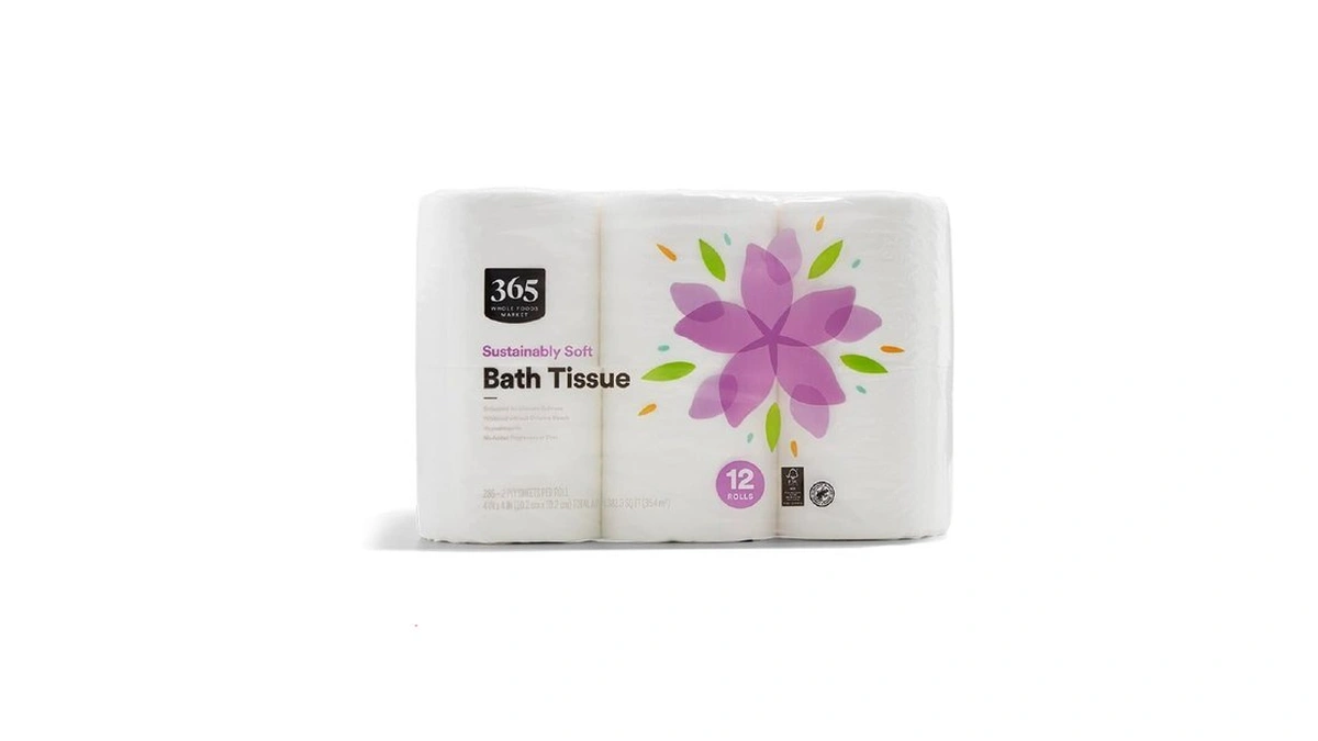 365 By Whole Foods Market, Sustainably Soft Bath Tissue, Hypoallergenic,