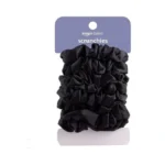 Amazon Basics Satin Scrunchies – No Crease, No Damage Hair
