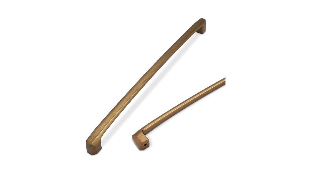 Cotykiley 10 Pack 10 Inch(254mm) Antique Brass Kitchen Cabinet Handles