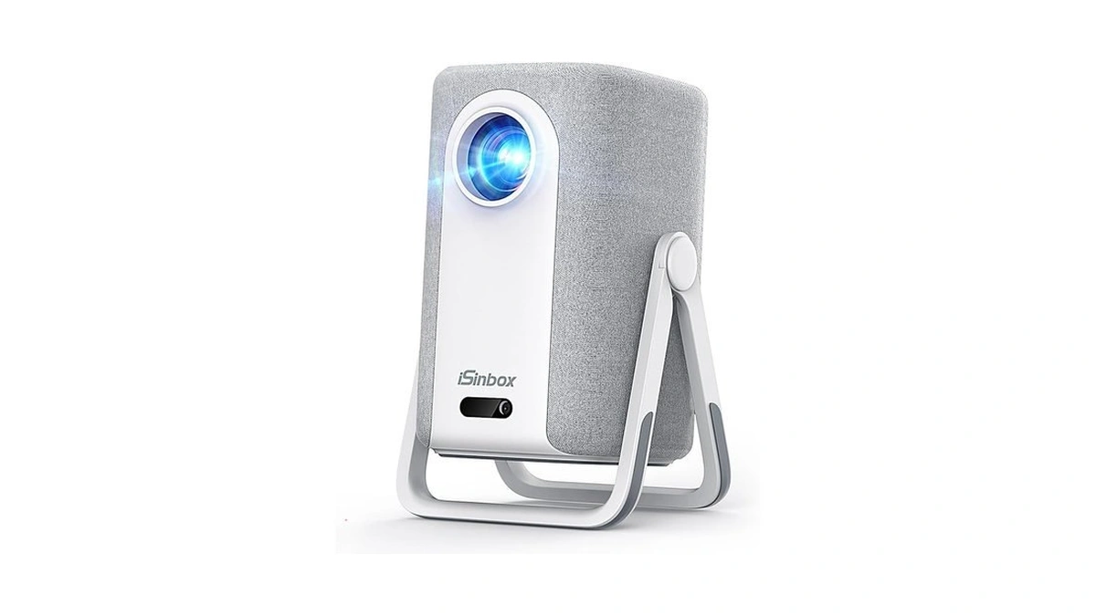 4k Outdoor Projector With Wifi And Bluetooth, Isinbox 1500ansi Portable