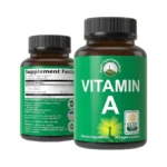 Certified Organic Vitamin A 5000 Iu Supplement Capsules - High
