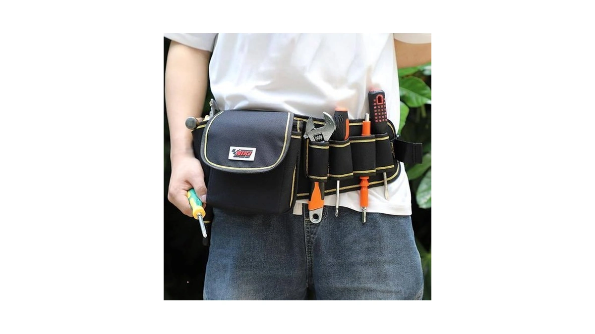 Tool Belt,600d Water-draining Oxford Cloth Tool Belts For Men,electrician Tool