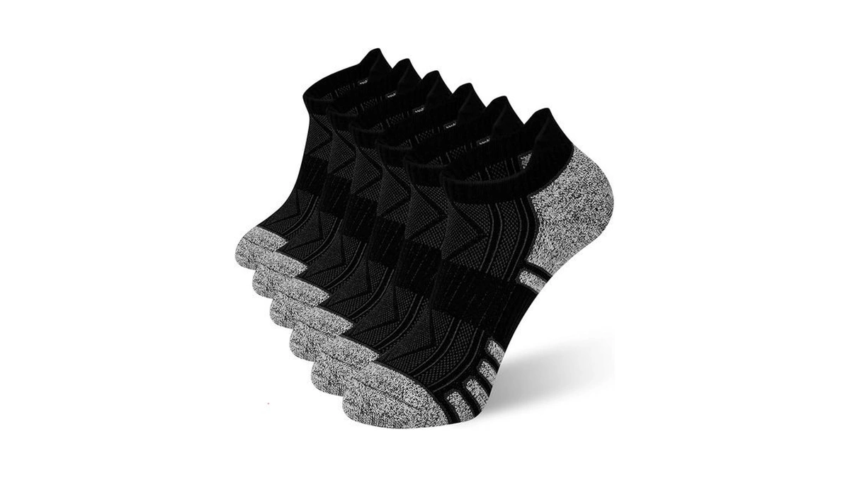 Vvfxx Ankle Socks Womens And Men- 6 Pairs No Show
