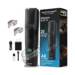 Bell+howell Vacutrim Deluxe Cordless Mens Beard Trimmer, Rechargeable Electric Shaver