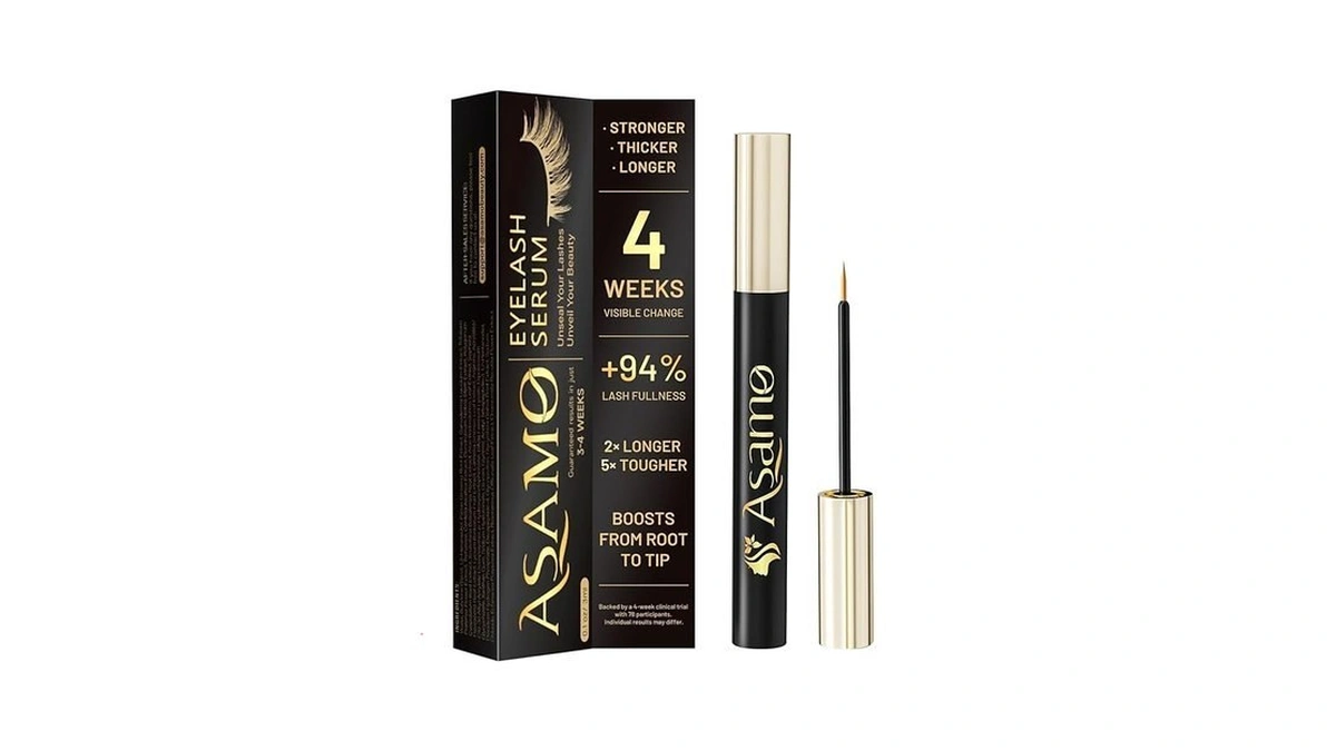 Eyelash Growth Serum – Natural Lash Enhancer With 15 Plant