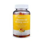 Amazon Basics Vitamin D3 2000 Iu Gummies, Orange, Lemon &
