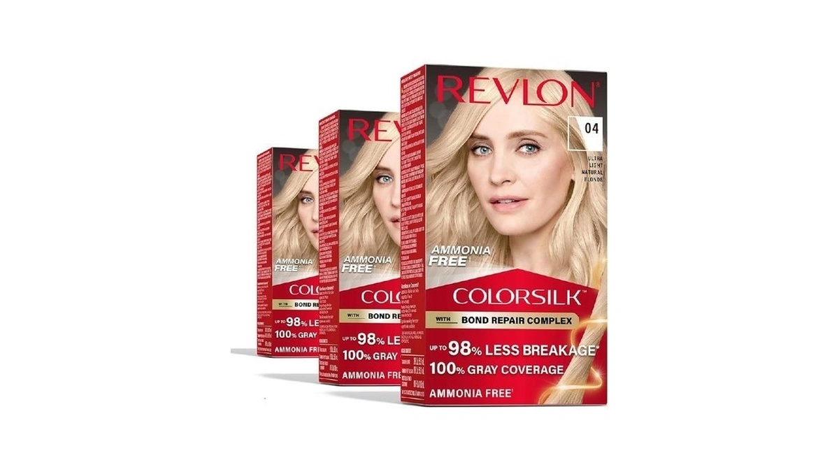 Revlon Colorsilk With Bond Repair Complex, Blonde Permanent Hair Color,