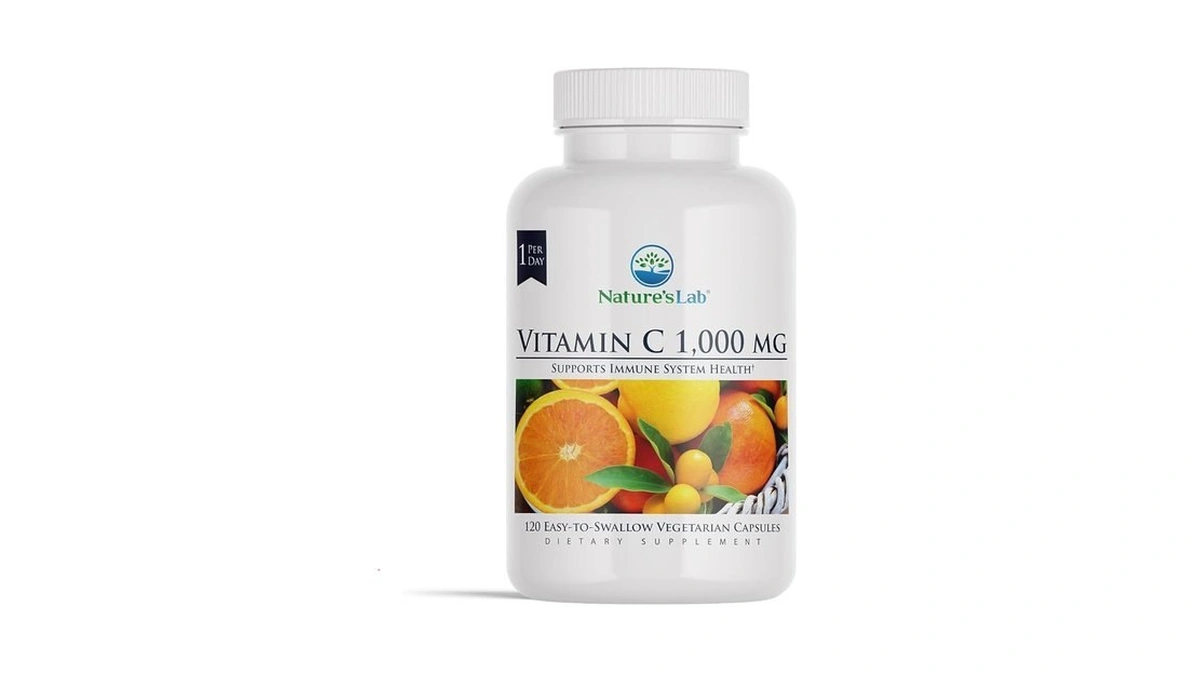 Nature's Lab Vitamin C 1000mg Per Capsule -supports Immune System