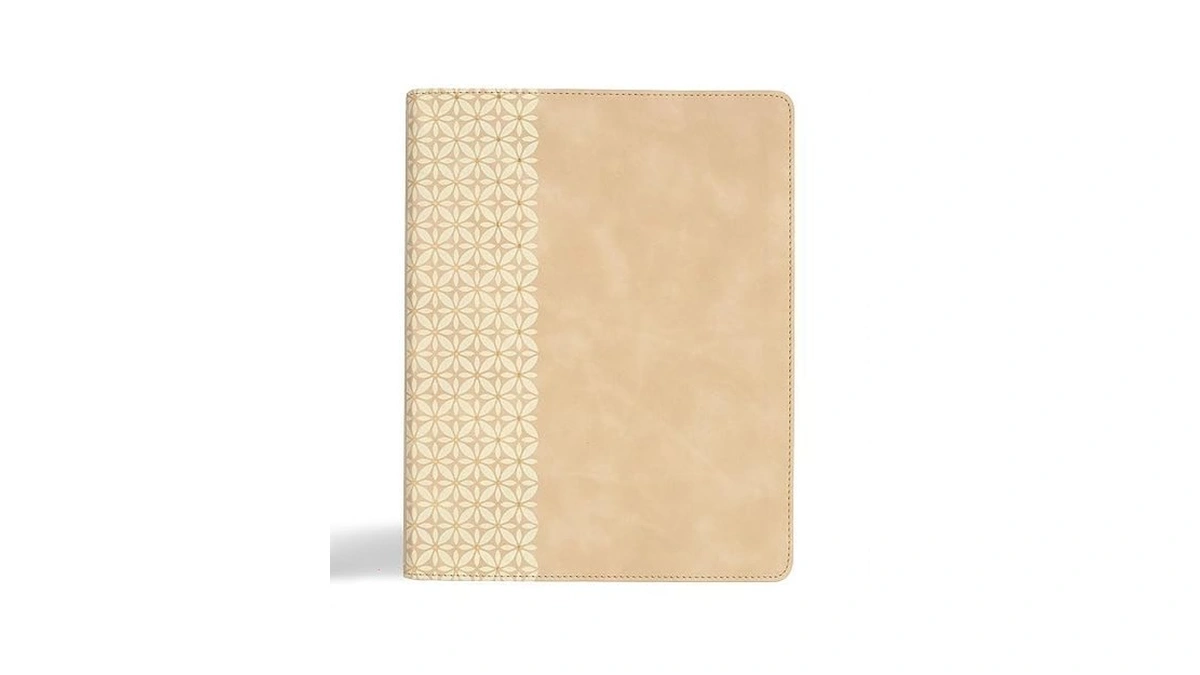 Csb Notetaking Bible, Expanded Reference Edition, Cream Suedesoft Leathertouch, Black