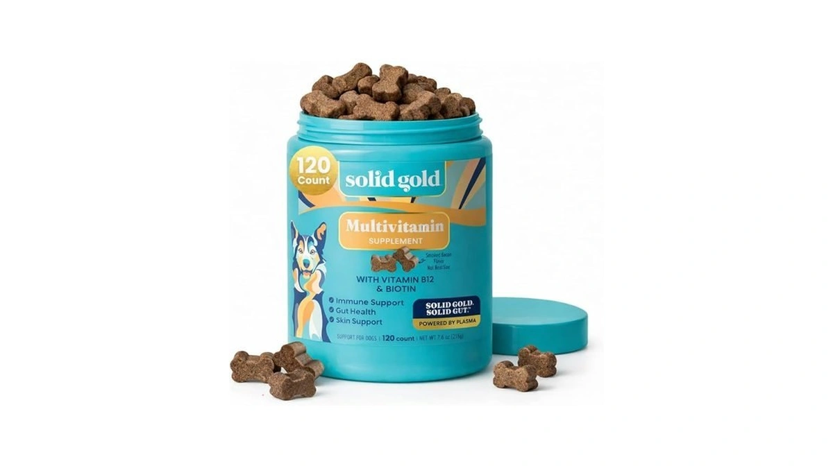Solid Gold Dog Multivitamin - Soft Dog Vitamins & Supplements