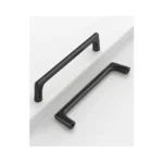 Coinkoly 10 Pack 5"(128mm) Matte Black Cabinet Pulls Black Kitchen