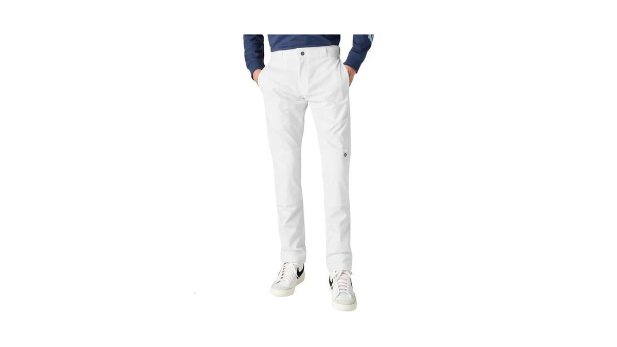 Dickies Men's Skinny Straight Double Knee Work Pants - Durable,