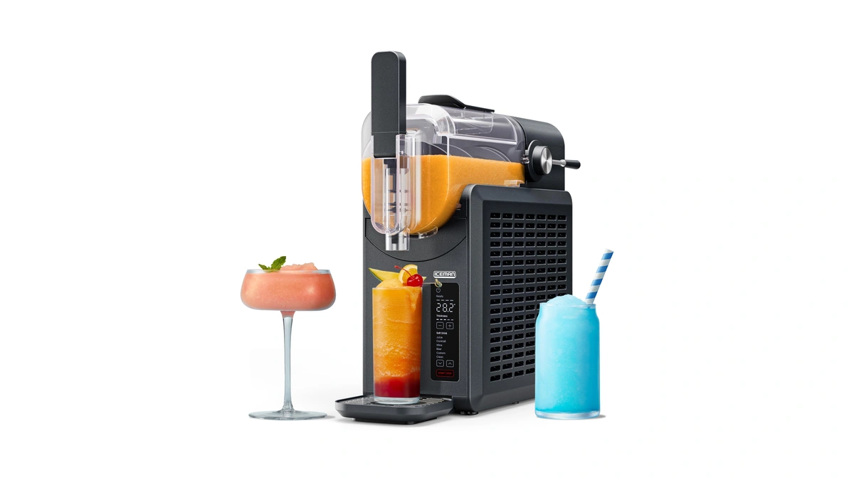 Iceman By Chefman Slush-ease 68oz Slushie Machine, 48oz Liquid Capacity