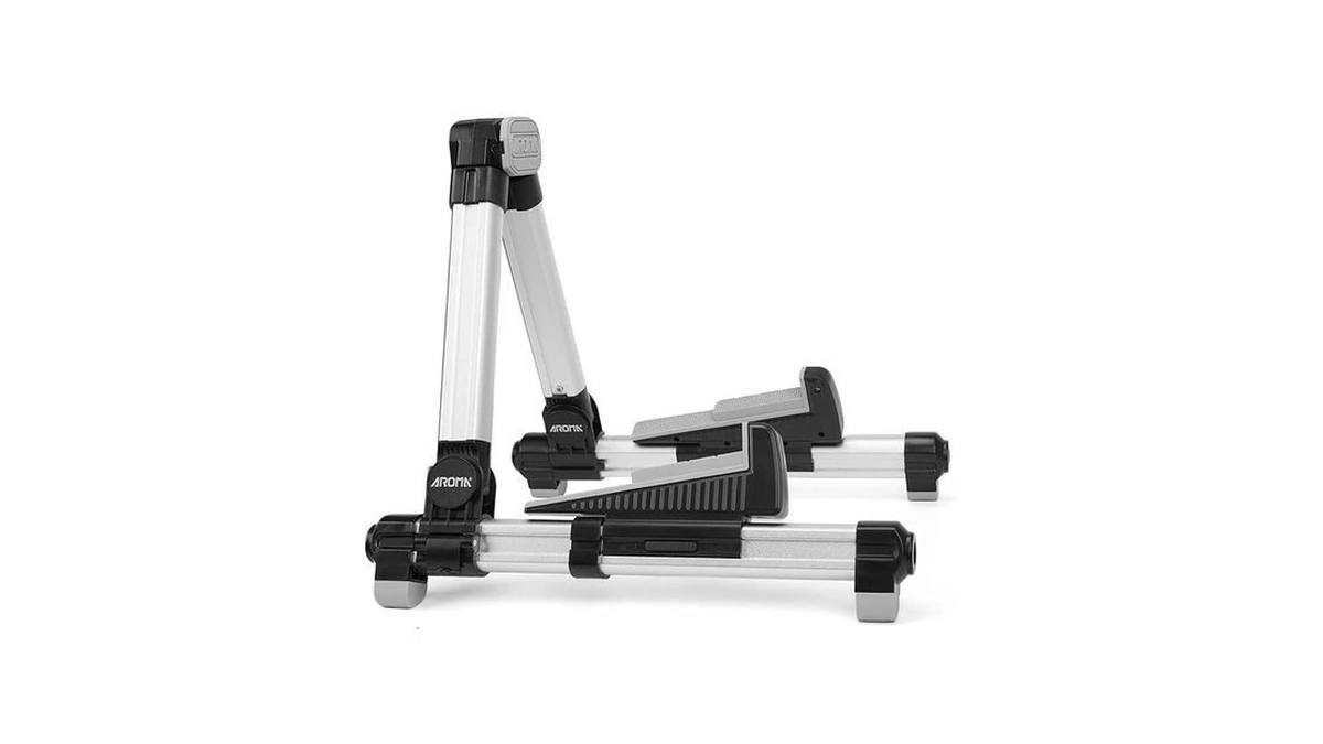 Aroma Guitar Stand Floor Foldable Adjustable And Portable For Acoustic