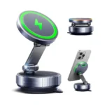 Magsafe Car Charger Mount, 15w Fast Wireless Charging Phone Holder,