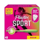Playtex Sport Tampons Regular Absorbency, Fragrance-free - 48ct | Regular