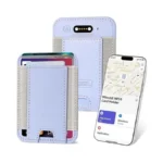 Miroddi Credit Card Holder With Find My, Premium Leather Small