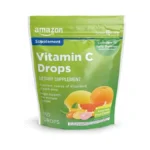 Amazon Basic Care Vitamin C Supplement Drops, Lemon, Orange &