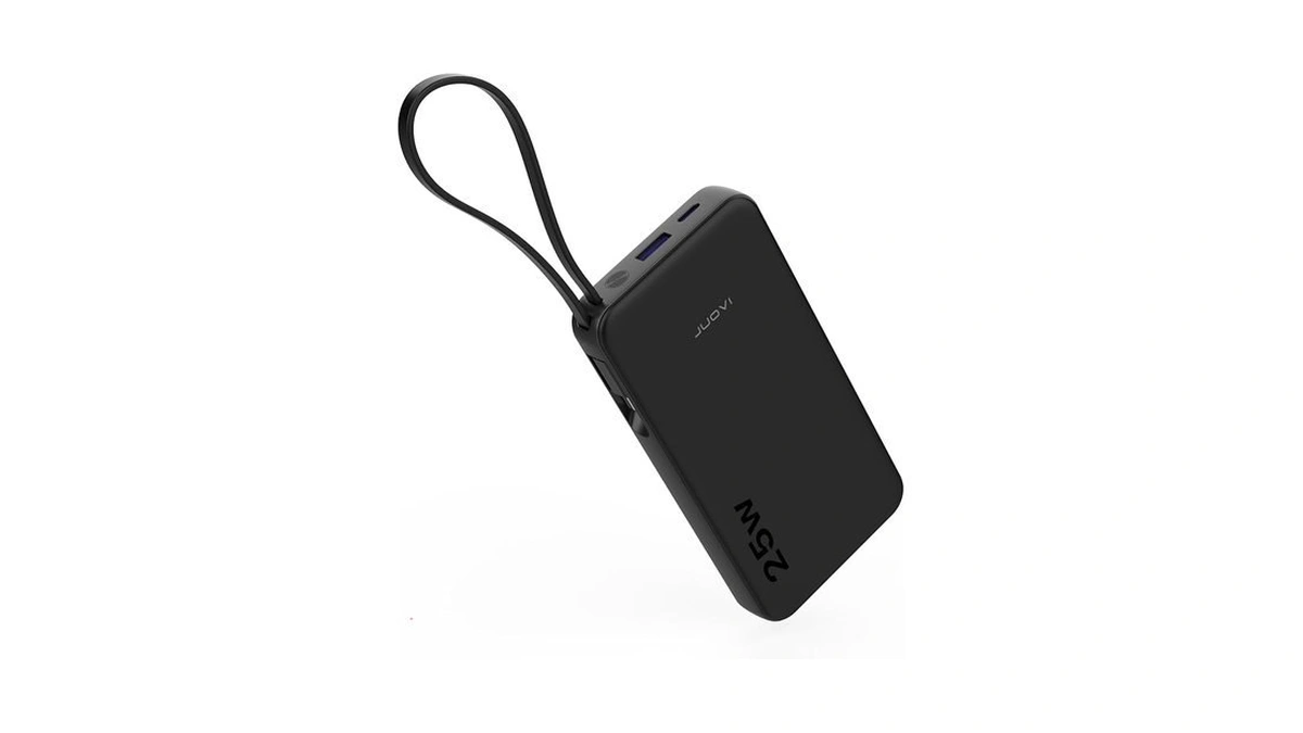 Juovi 25w Portable Charger, 10000mah Power Bank Fast Charging With