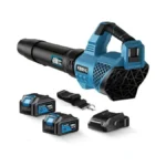 Leaf Blower Cordless, 650cfm Electric Leaf Blowers With 2 X