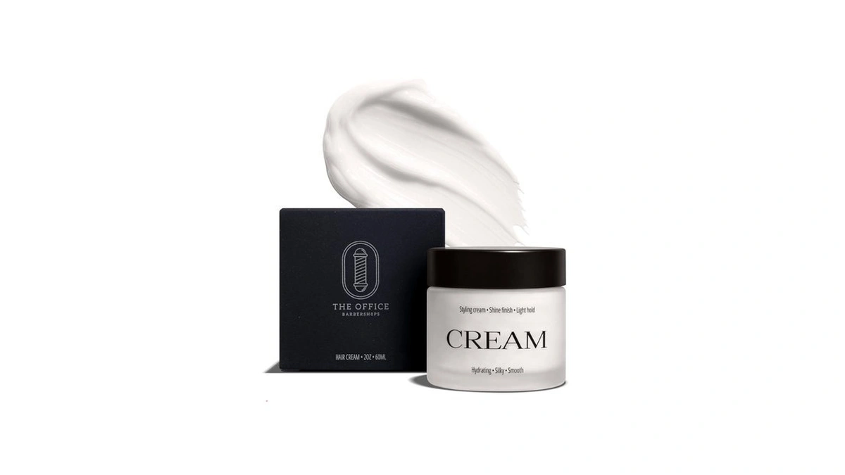 The Office Barbershops Hair Cream For Men - Light Hold