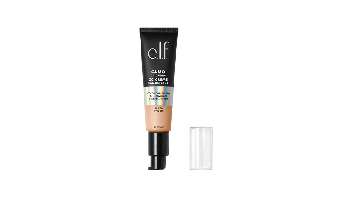 E.l.f. Camo Cc Cream, Color Correcting Medium-to-full Coverage Foundation With