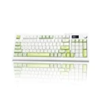 Bangsanth Wireless Keyboard, Quiet Keyboard For Work, Tri-mode Bt5.0/2.4ghz/usb-c, Creamy