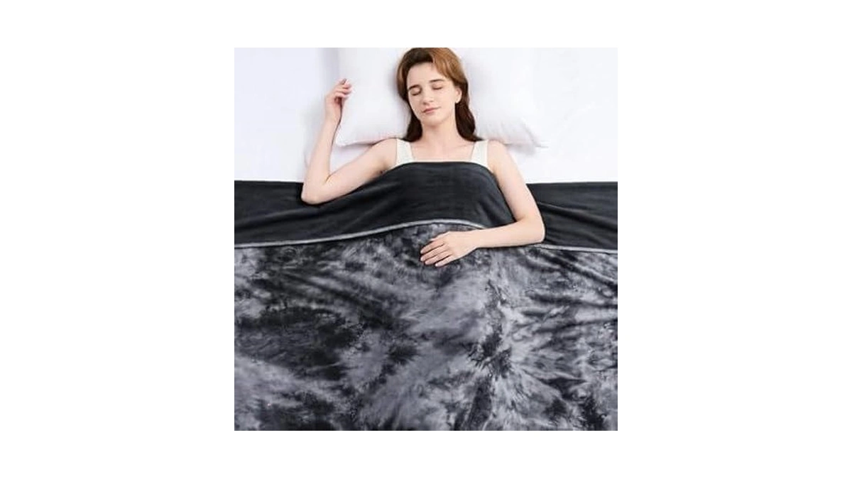 Topcee Cooling Blanket For Night Sweats Decorative Tie Dye, Absorbs