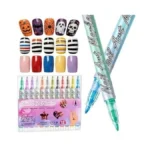 Watofun 0.7mm Nail Art Pens Set 12 Colors Nail Art