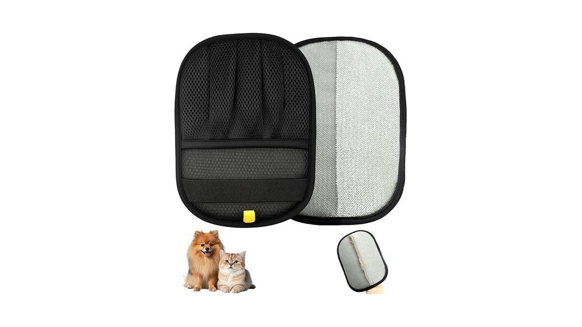 Xxjxxj Upgraded Pet Hair Removal Gloves For Cats & Dogs,
