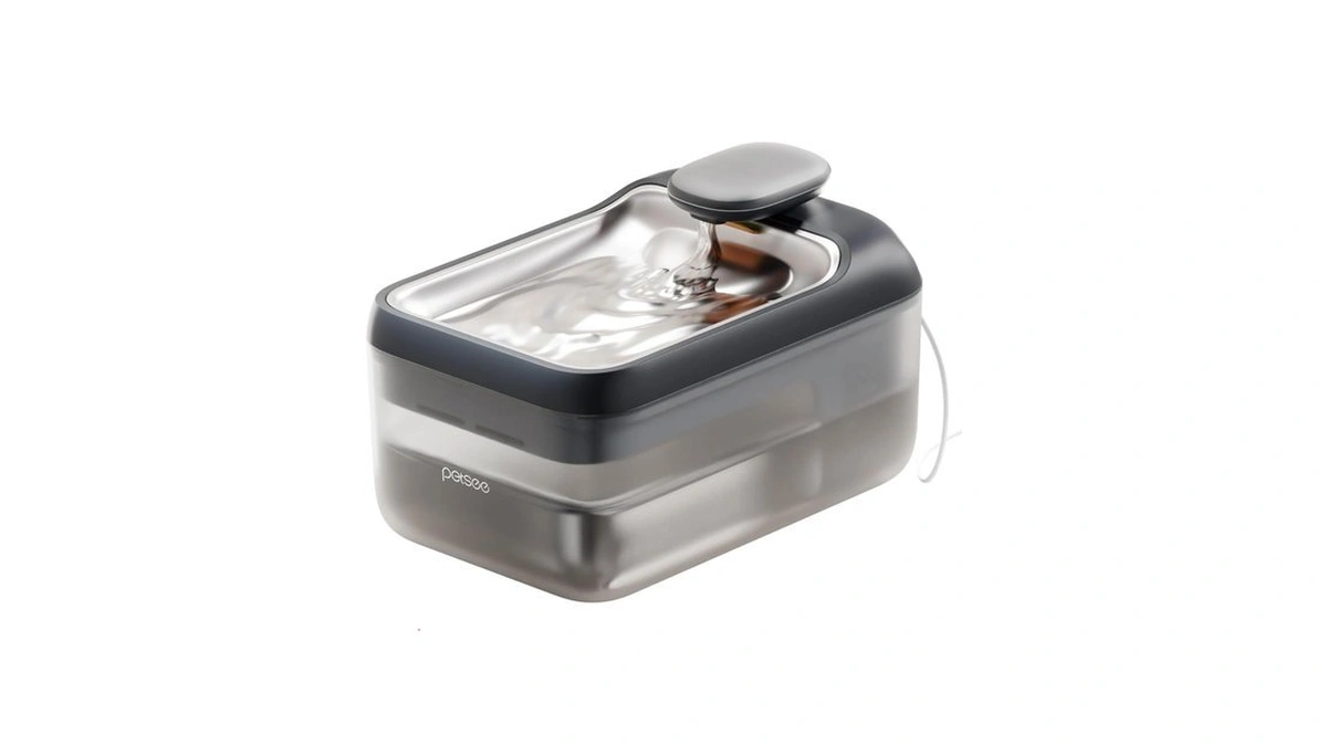 Petsee Automatic Cat Water Fountain 4.5l Large Capacity Stainless Steel