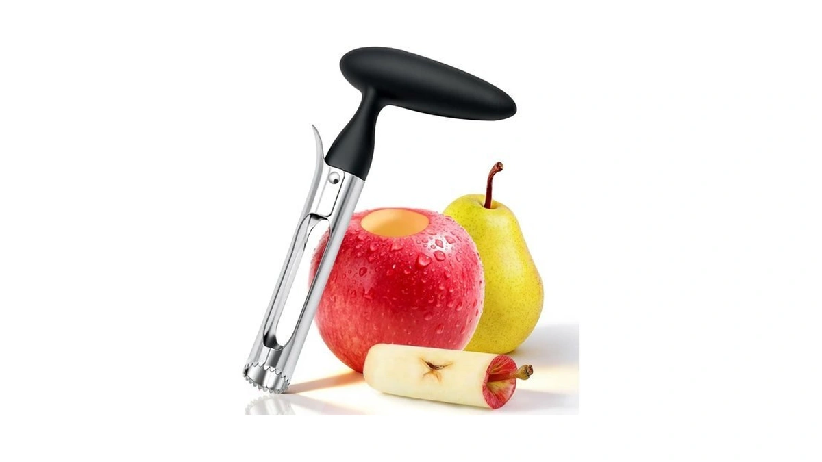 Apple Corer, Apple Corer Tool, Premium Stainless Steel Core Remover