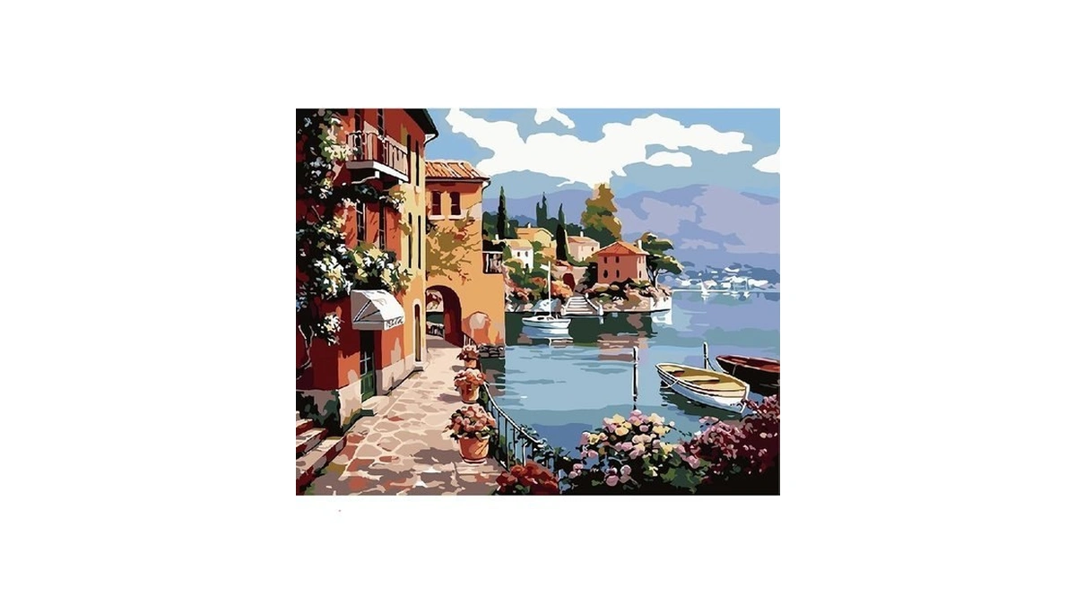 Quitedew Paint By Number For Adults,street Scenery Paint By Numbers,