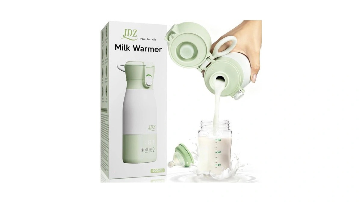 Portable Baby Bottle Warmer, 16000mah Rechargeable Travel Milk Warmer With