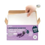 Lunderg Lavender Scented Super Absorbent Commode Pads - Medical Grade