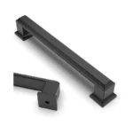 Asidrama 10 Pack 5 Inch(128mm) Matte Black Kitchen Cabinet Handles